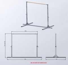 ASSA SPOR Mini Set Barfiks Barı - Barfiks Aleti Üretimi