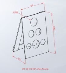 Top Atma Puanlı Mavi