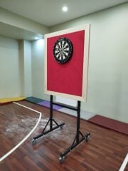 Villa Tipi Ayaklı Dart Standı AKT-038 | Tekerlekli Dart Sehpası | ASSA SPOR