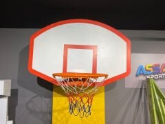 Amerikan Panya Duvara Monte Basketbol Potası Detay Fotoğrafı