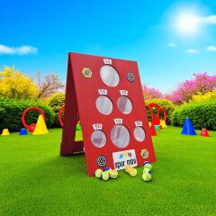 ASSA SPOR Top Atma Puanlı Kırmızı Genel Görünüm