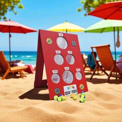 Top Atma Puanlı Kırmızı Detay Fotoğrafı