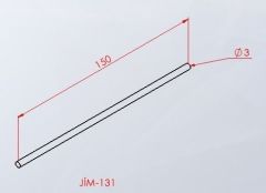 Jimnastik Sopası 150Cm Yan Görünüm