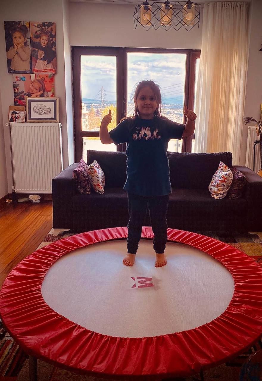 ASSA SPOR Whiteface 40'' Trambolin Kılıflı - Trambolin Üretimi