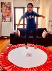 Whiteface 40'' Trambolin Kılıflı Spor Salonu Kullanımı