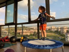 Whiteface 40'' Trambolin Kılıflı Detay Fotoğrafı