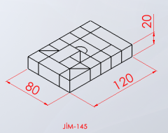 Sünger Blok Seti Yan Görünüm