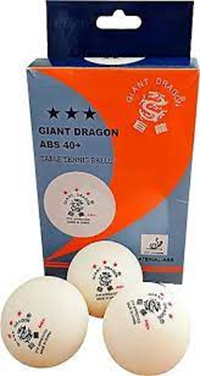 63066 GİANT DRAGON İTTF ONAYLI PİNPON TOPU 40+PLUS
