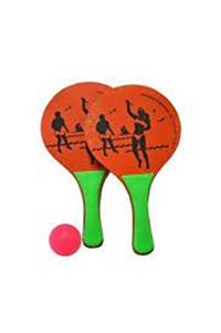 KZL-STP-4000 BEACHBALL TAHTA RAKET COCUK 36 LI