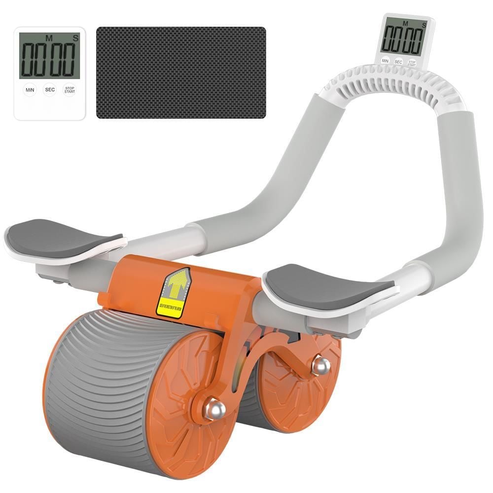 Relife Ab-06 Ab Roller Dirsek Destekli Karın Çalıştırıcı, Otomatik Geri Tepme Özellikli, Diz Matlı Karın Kası Çalıştırıcı, Erkekler Ve Kadınlar İ...