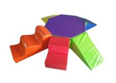 ASSA SPOR Orta Blok Ada Tırtıklı Minder - Jimnastik Minderi Üretimi