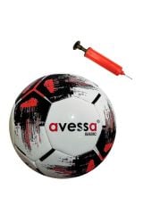 Avessa Basic Futbol Topu Kırmızı No5 Pompalı - Profesyonel Futbol Topu | ASSA SPOR