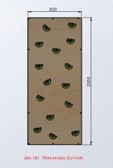 Tırmanma Duvarı Yan Görünüm