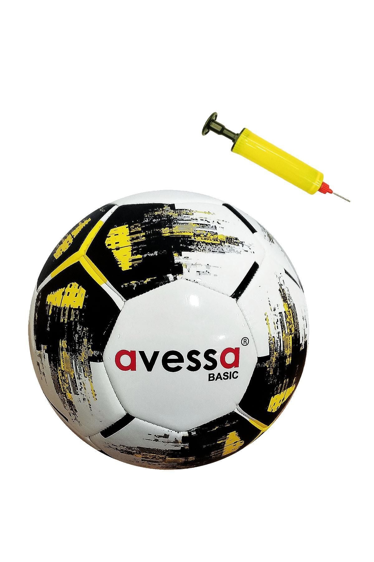Avessa Basic Futbol Topu Sarı No5 Pompalı - Profesyonel Futbol Topu | ASSA SPOR