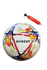 Avessa Ft150-100Mb Futbol Topu Mavi-Beyaz 3 Astar Pompalı - Profesyonel Futbol Topu | ASSA SPOR