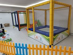 Tekli Trambolin (200X200) Yan Görünüm