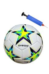 Avessa Ft800-110Sb Futbol Topu Sarı-Beyaz 4 Astar Pompalı - Profesyonel Futbol Topu | ASSA SPOR