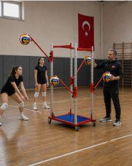 Voleybol Manşet Pas Makinesi Dörtlü