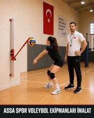 Duvar Tipi Voleybol Manşet Pas Makinası