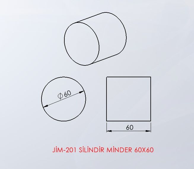 ASSA SPOR Silindir Minder 60X60 Cm - Jimnastik Minderi Üretimi