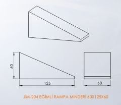 EĞİMLİ RAMPA MİNDERİ