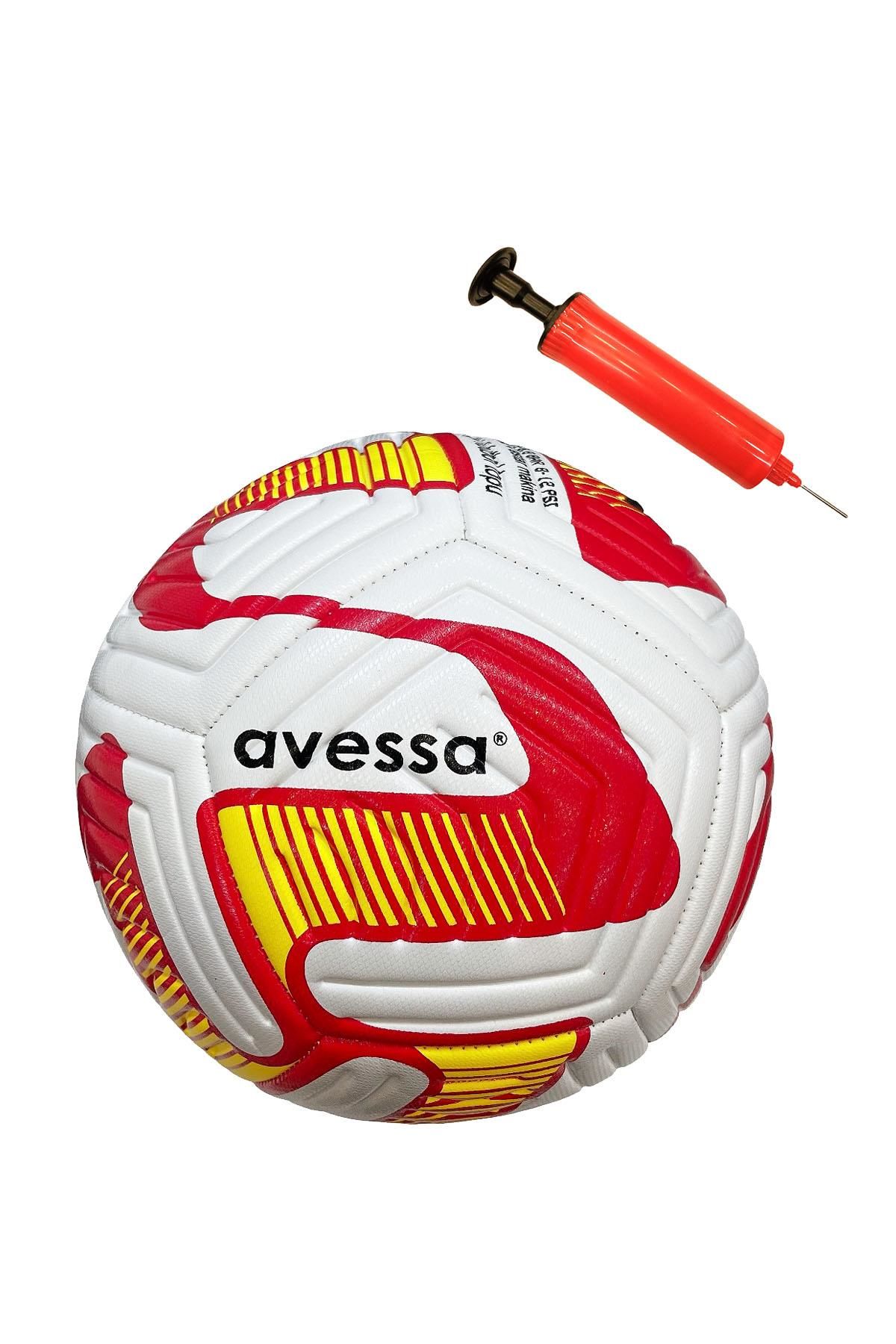 Avessa Ft900-130K Futbol Topu Kırmızı 4 Astar Pompalı - Profesyonel Futbol Topu | ASSA SPOR