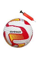 ASSA SPOR Avessa Ft900-130K Futbol Topu Kırmızı 4 Astar Pompalı - Spor Ekipmanı Üretimi