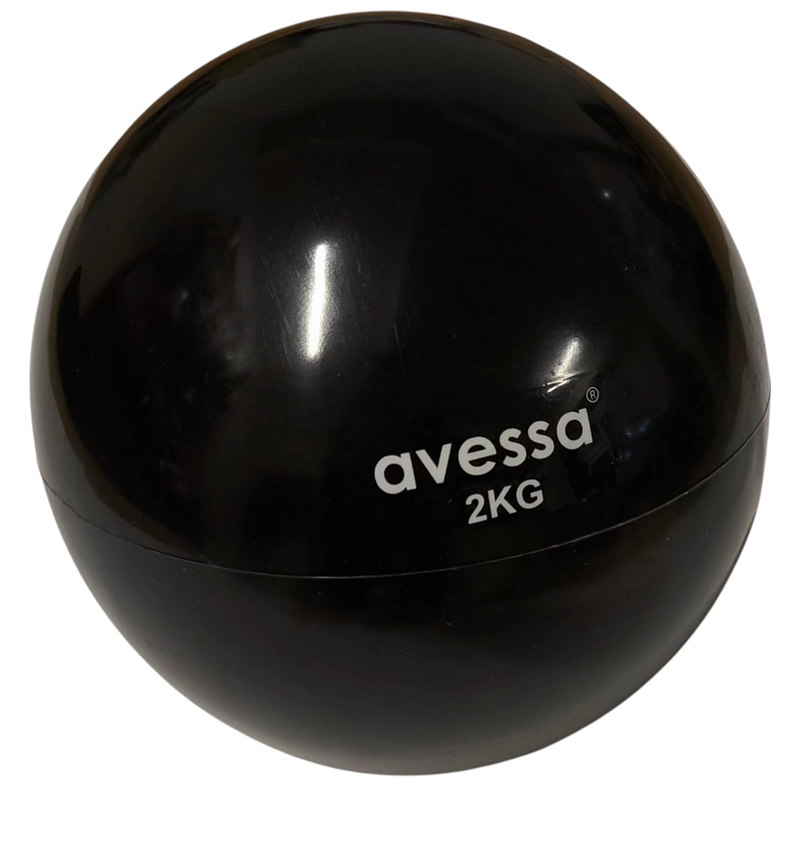 AVESSA PTB-40 PLATES TONİNG BALL 2 KG SİYAH