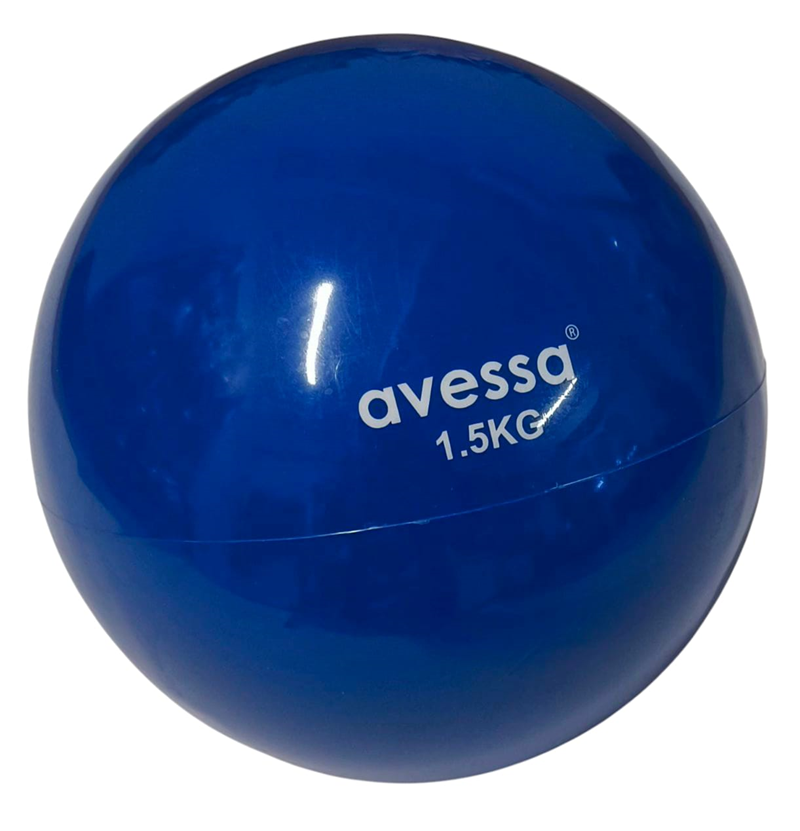 AVESSA PTB-30 PLATES TONİNG BALL 1,5 KG MAVİ