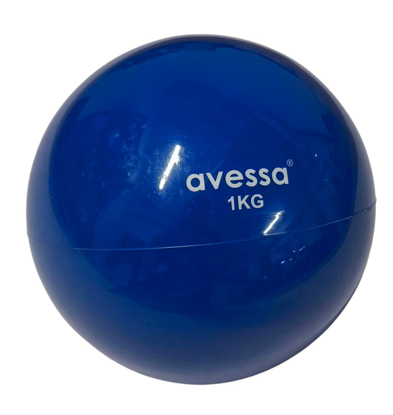 AVESSA PTB-20 PLATES TONİNG BALL 1  KG MAVİ