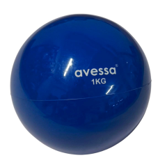 AVESSA PTB-20 PLATES TONİNG BALL 1 KG MAVİ