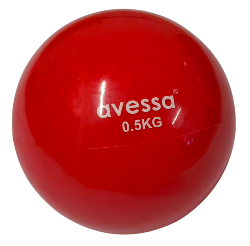 AVESSA PTB-10 PLATES TONİNG BALL 0,5 KG KIRMIZI