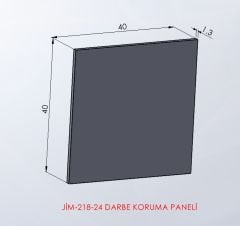 ASSA SPOR Darbe Koruma Paneli 24 Lü Paket - Jimnastik Ekipmanı Üretimi