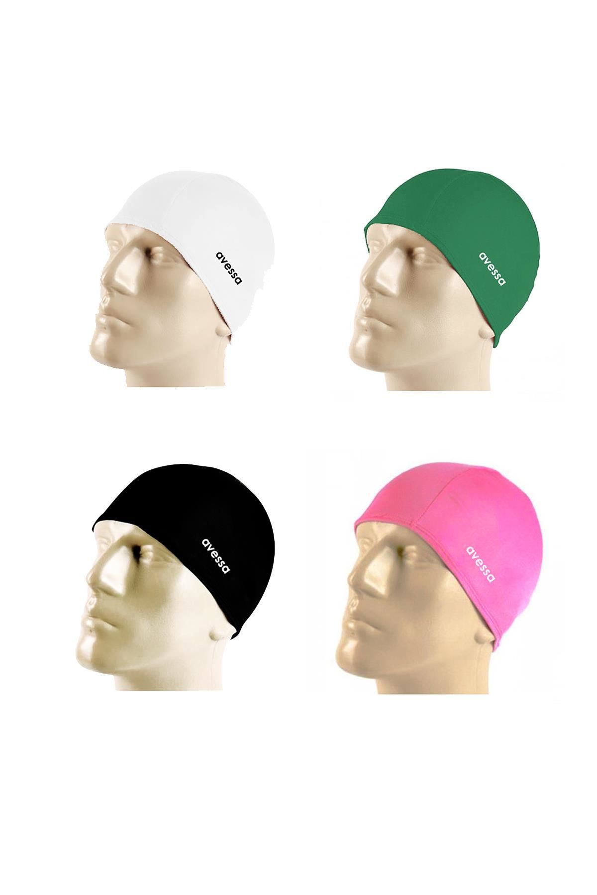 ASSA SPOR Avessa 4Lü Yüzme Havuz Bone Seti Çok Renkli - Spor Ekipmanı Üretimi