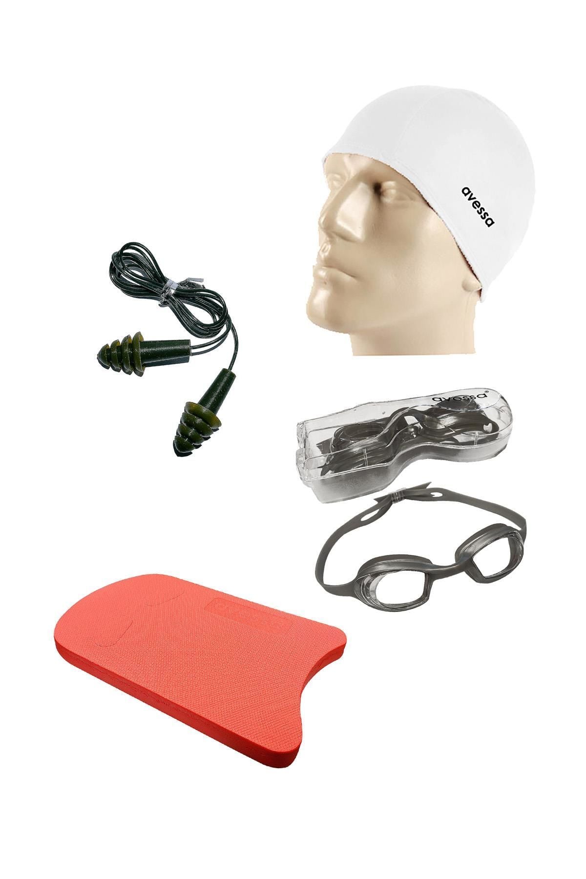 ASSA SPOR Avessa 4Lü Yüzme Havuz Seti Beyaz - Spor Ekipmanı Üretimi