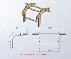 AHŞAP MULTİ DİPS APARATI