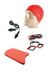 ASSA SPOR Avessa 4Lü Yüzme Havuz Seti Kırmızı - Spor Ekipmanı Üretimi