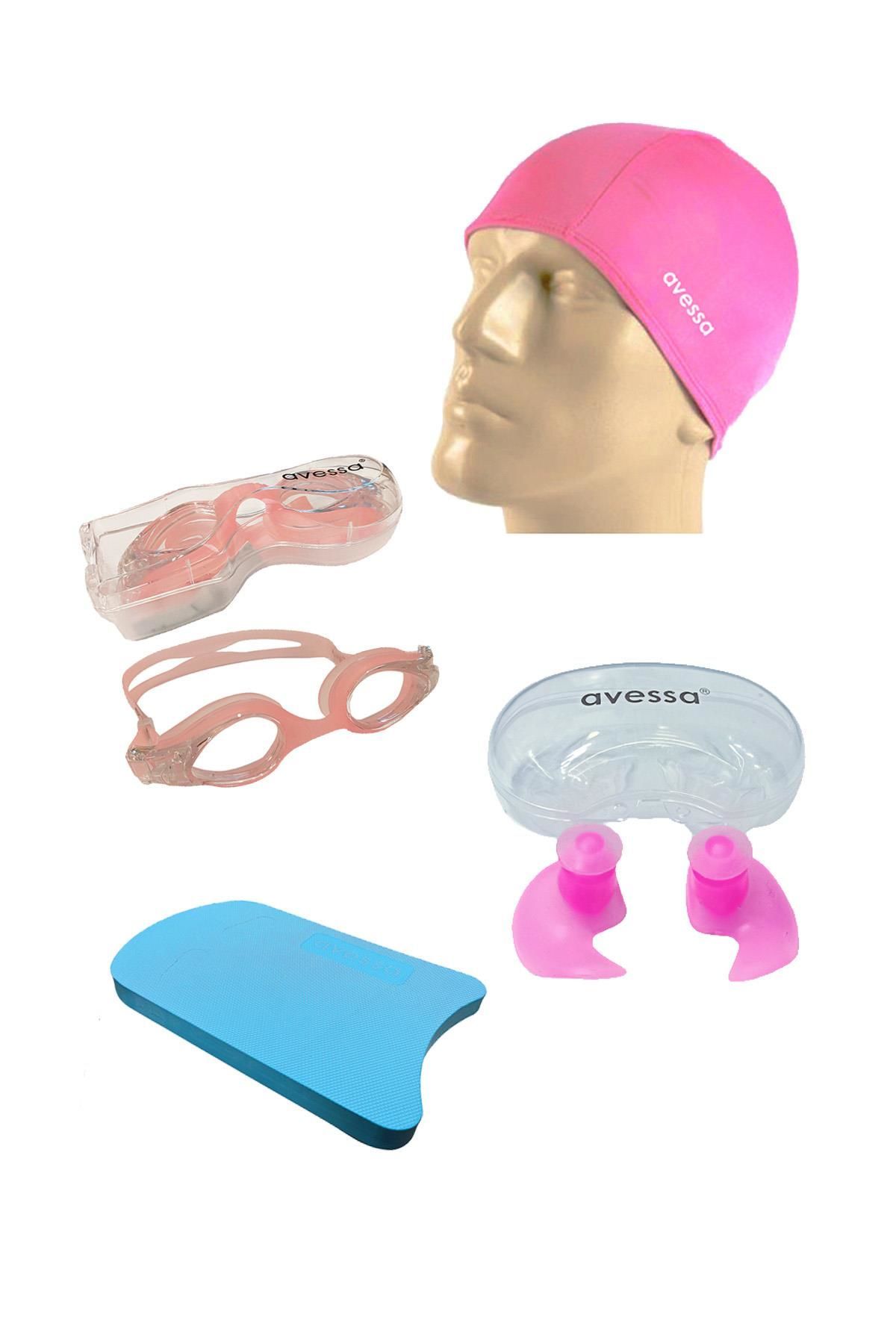 ASSA SPOR Avessa 4Lü Yüzme Havuz Seti Pembe - Spor Ekipmanı Üretimi