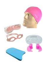 ASSA SPOR Avessa 4Lü Yüzme Havuz Seti Pembe - Spor Ekipmanı Üretimi