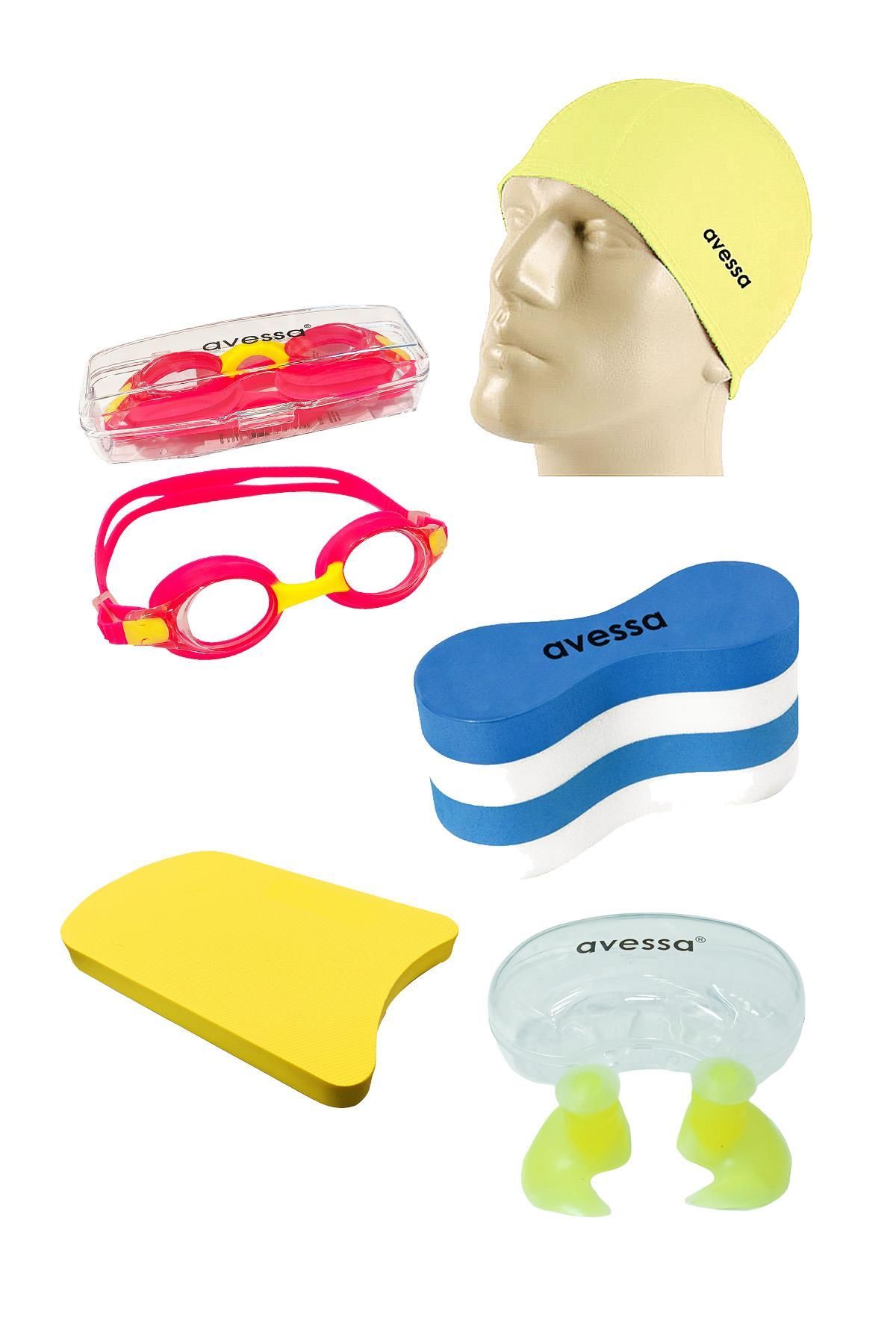 ASSA SPOR Avessa 5Li Yüzme Havuz Seti Pembe - Spor Ekipmanı Üretimi