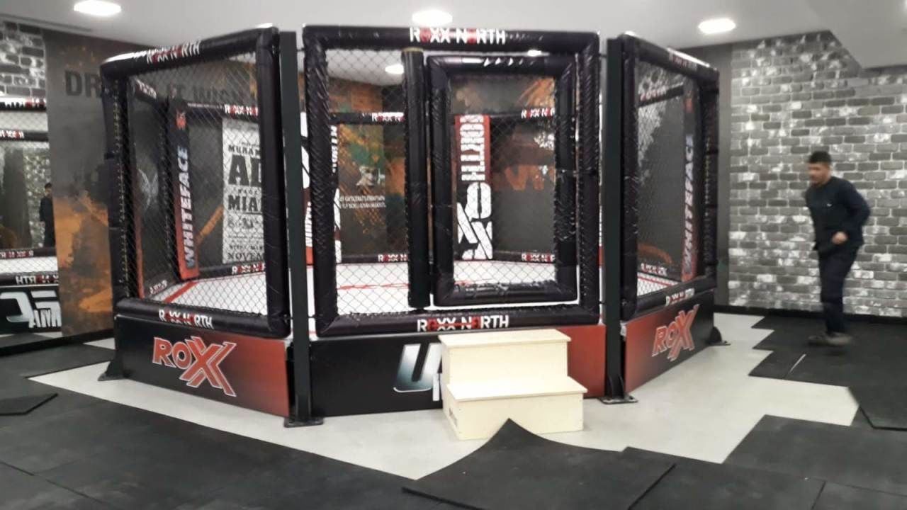 ASSA SPOR Mma Kafesi 4.5M X 4.5M Yükseklik 50 Cm - Profesyonel MMA Kafesi Üretimi
