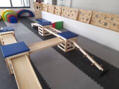 Parkur Mini Set (Maxi Paket) Spor Salonu Kullanımı