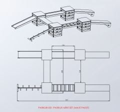 Parkur Mini Set (Maxi Paket) Teknik Çizim