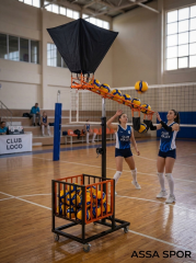 VOLEYBOL SMAÇ ATMA MAKİNASI SEPETLİ