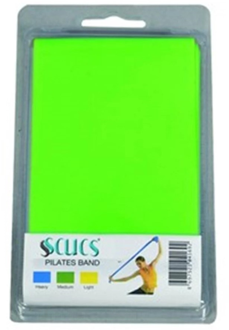 SCX-1061 TEKLİ PİLATES BANDI ORTA SERT YEŞİL FiTFORM