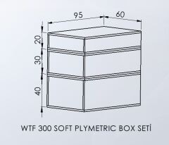 Soft Plyometrik Box Seti | Yumuşak Kaplamalı Sıçrama Antrenman Kutuları