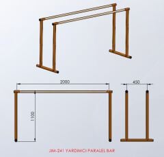 ASSA SPOR Yardımcı Paralel Bar - Paralel Bar Üretimi