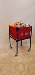 METAL TOP SEPETİ YENİ MODEL KIRMIZI