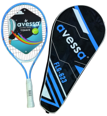 ASSA SPOR Avessa Flg-623M Tek Parça Yunus Balığı Desenli Tenis Raket Set Mavi - Tenis Ekipmanı Üretimi