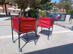 Metal Top Sepeti Yeni Model Kırmızı